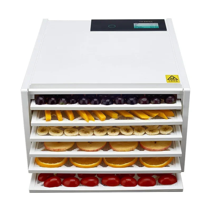 6 Layer Dehydrator 25L Dried fruit machine food air dryer small fruit dried meat dry food dryer home pet snacks