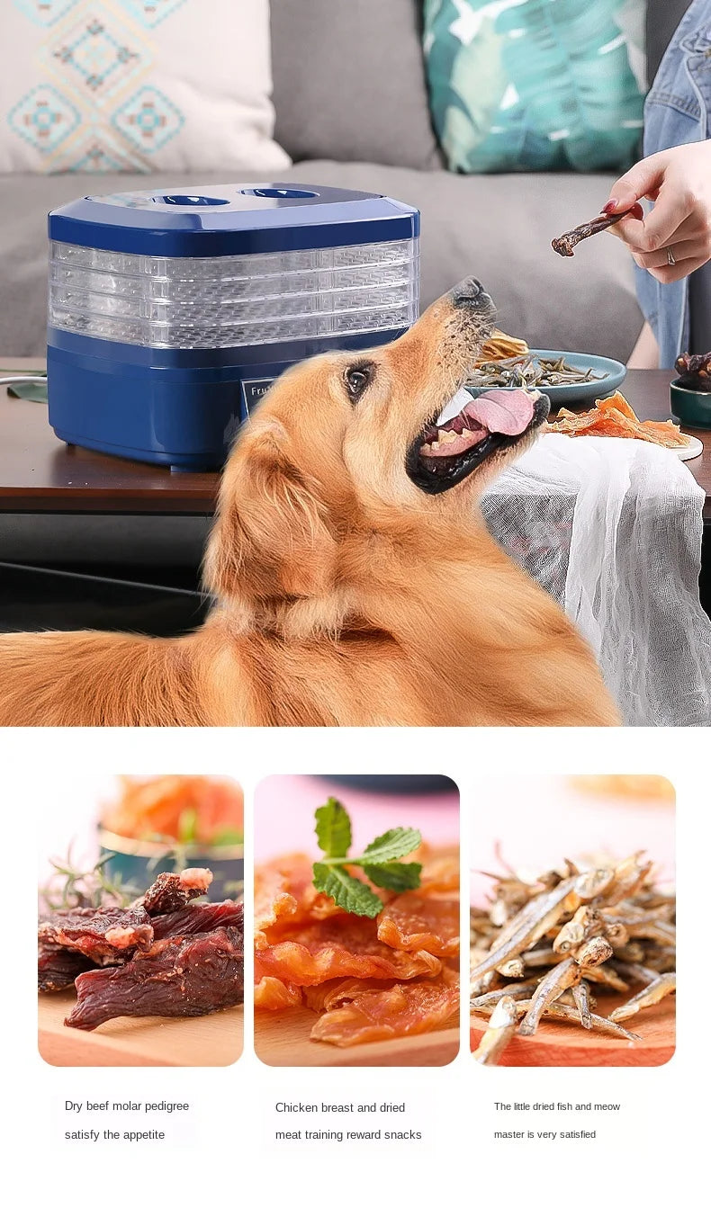 5-layer household smart fruit dryer food dryer fruit and vegetable pet meat food air dryer small household fruit dryer