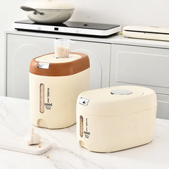 Durable Using Customization Rice Storage Container Large Capacity Rice Barrel Multifunctional  Dog Pet Food Storage Bin