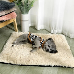 -slip waterproof warm cat blanket comfortable velvet puppy sleep mat winter