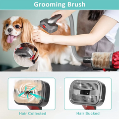 Pet Dog Grooming Kit for Dyson Vacuum V7 V8 V10 V V12 V15,Dog Grooming