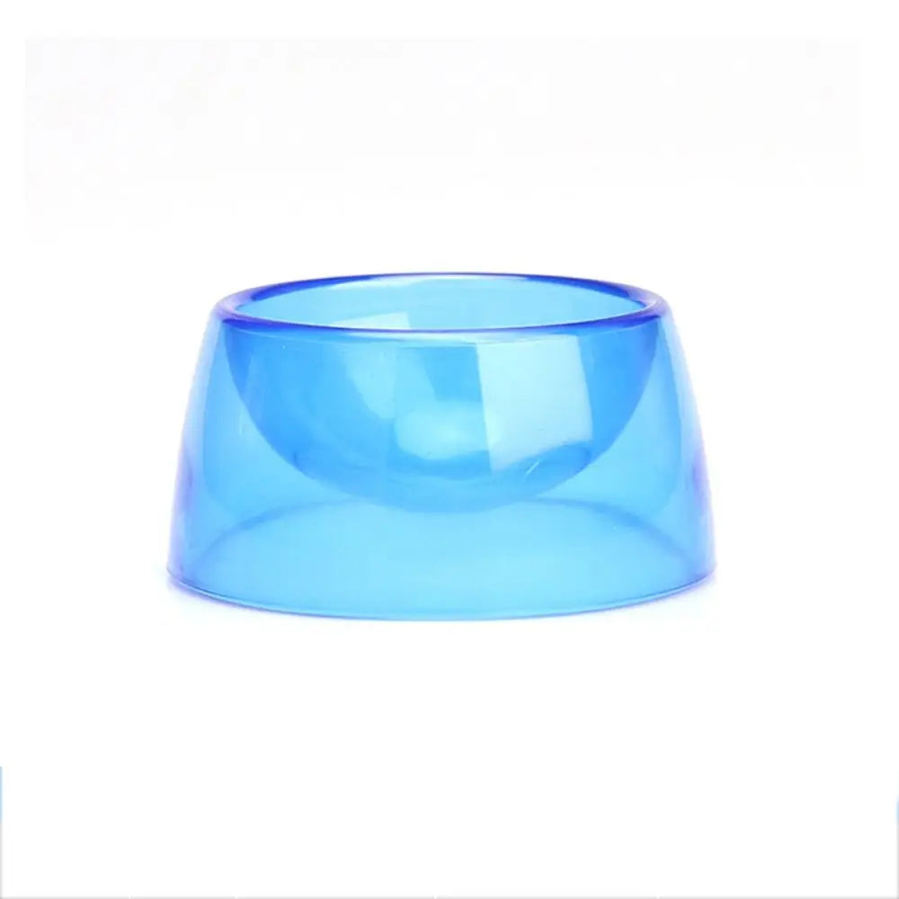 Bite Resistant Hamster Food Basin Non-slip Transparent Hamster Water Bowl Plastic Pet Feeding Bowl For Rats Hamster Guinea Pig