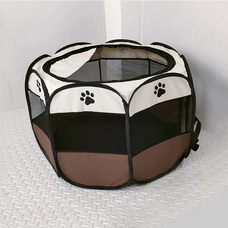 Waterproof Breathable Mesh Outdoor Courtyard Cat And Dog Cage House Foldable Universal Indoor Pet Tent