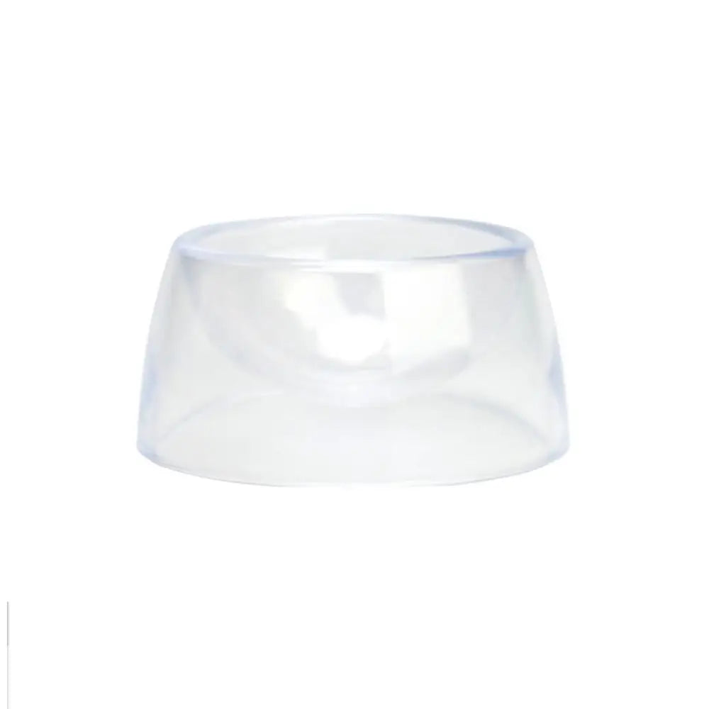 Bite Resistant Hamster Food Basin Non-slip Transparent Hamster Water Bowl Plastic Pet Feeding Bowl For Rats Hamster Guinea Pig