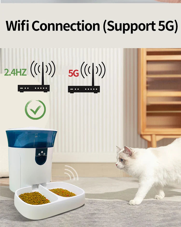 5g phone remote control double bowl wifi camera video