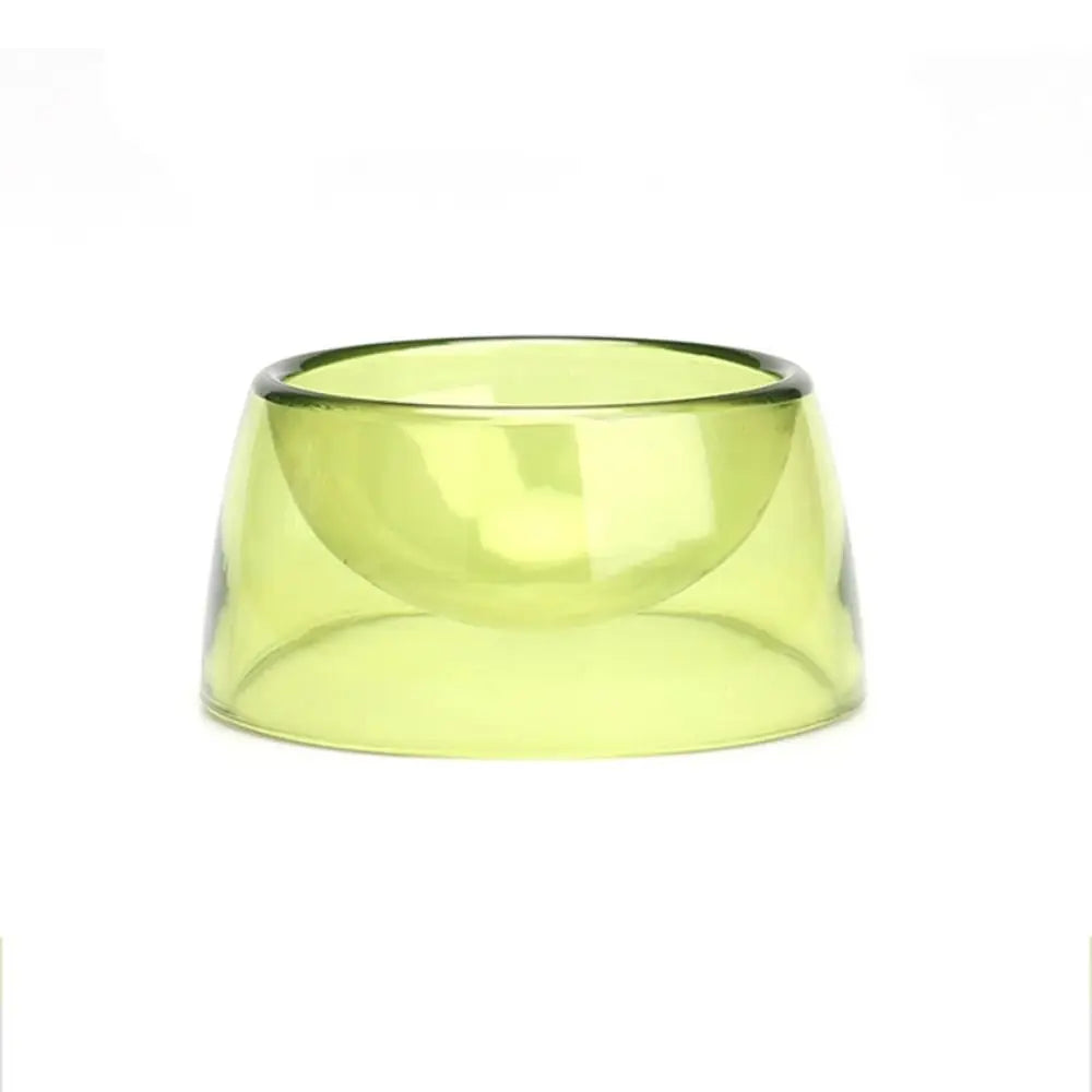 Bite Resistant Hamster Food Basin Non-slip Transparent Hamster Water Bowl Plastic Pet Feeding Bowl For Rats Hamster Guinea Pig